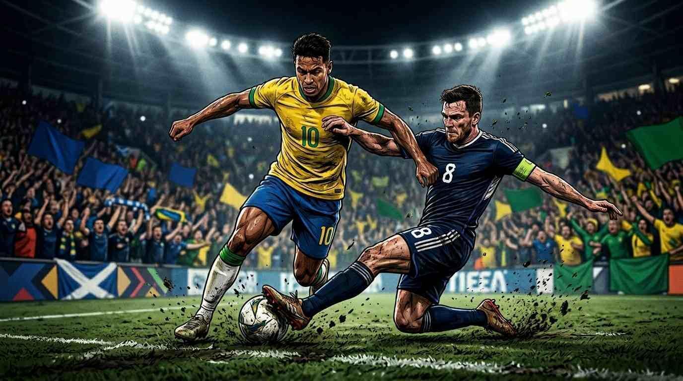 Jugadores de México y Chequia disputan el balón en un partido intenso del Mundial 2026.