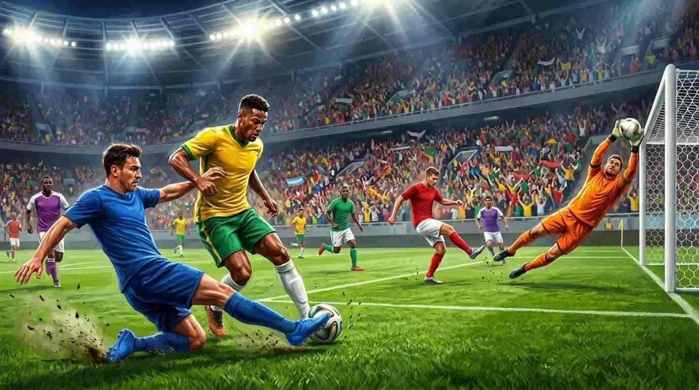 Acciones de varios partidos del Mundial 2026 en una emocionante jornada de fútbol.