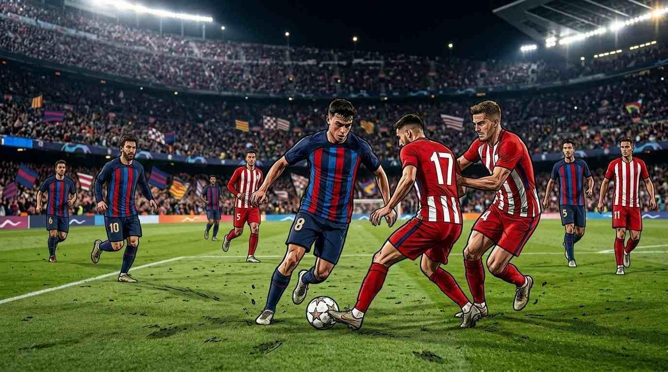 Análisis previo: Barcelona vs Atlético en Champions League hoy