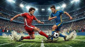 Jugadores de Canadá y Bosnia disputan el balón en un intenso partido del Mundial 2026.