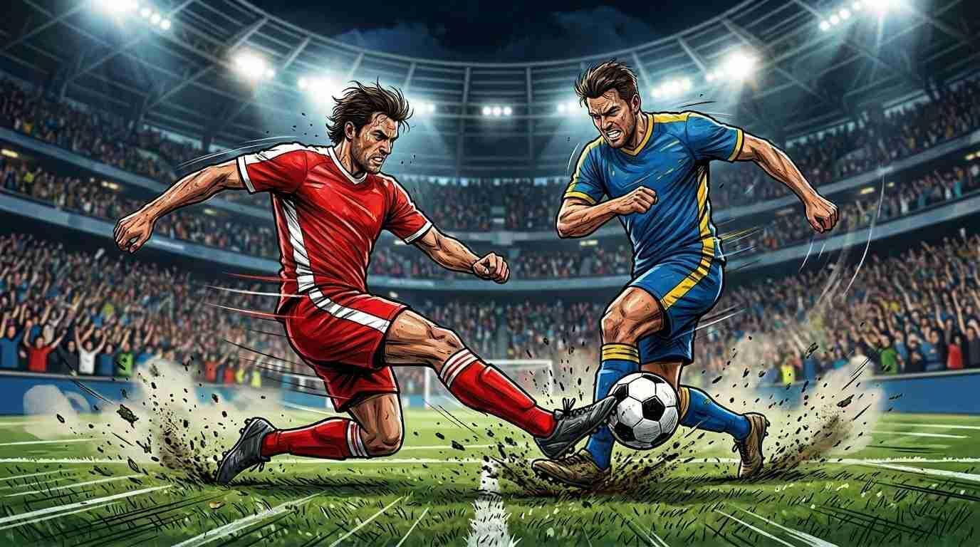 Jugadores de Canadá y Bosnia disputan el balón en un intenso partido del Mundial 2026.