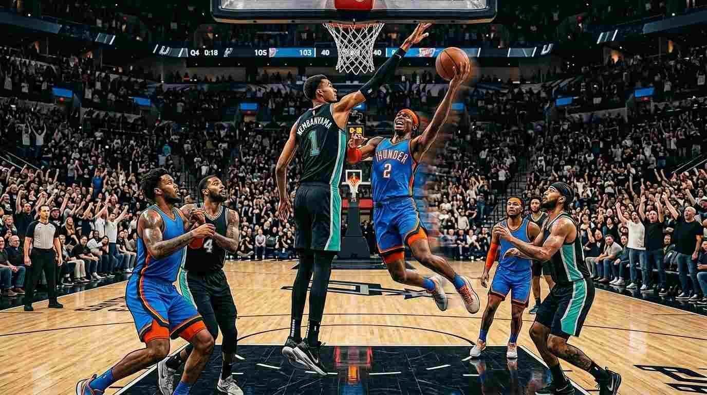Análisis previo Spurs vs Thunder: Juego 3 de playoffs NBA