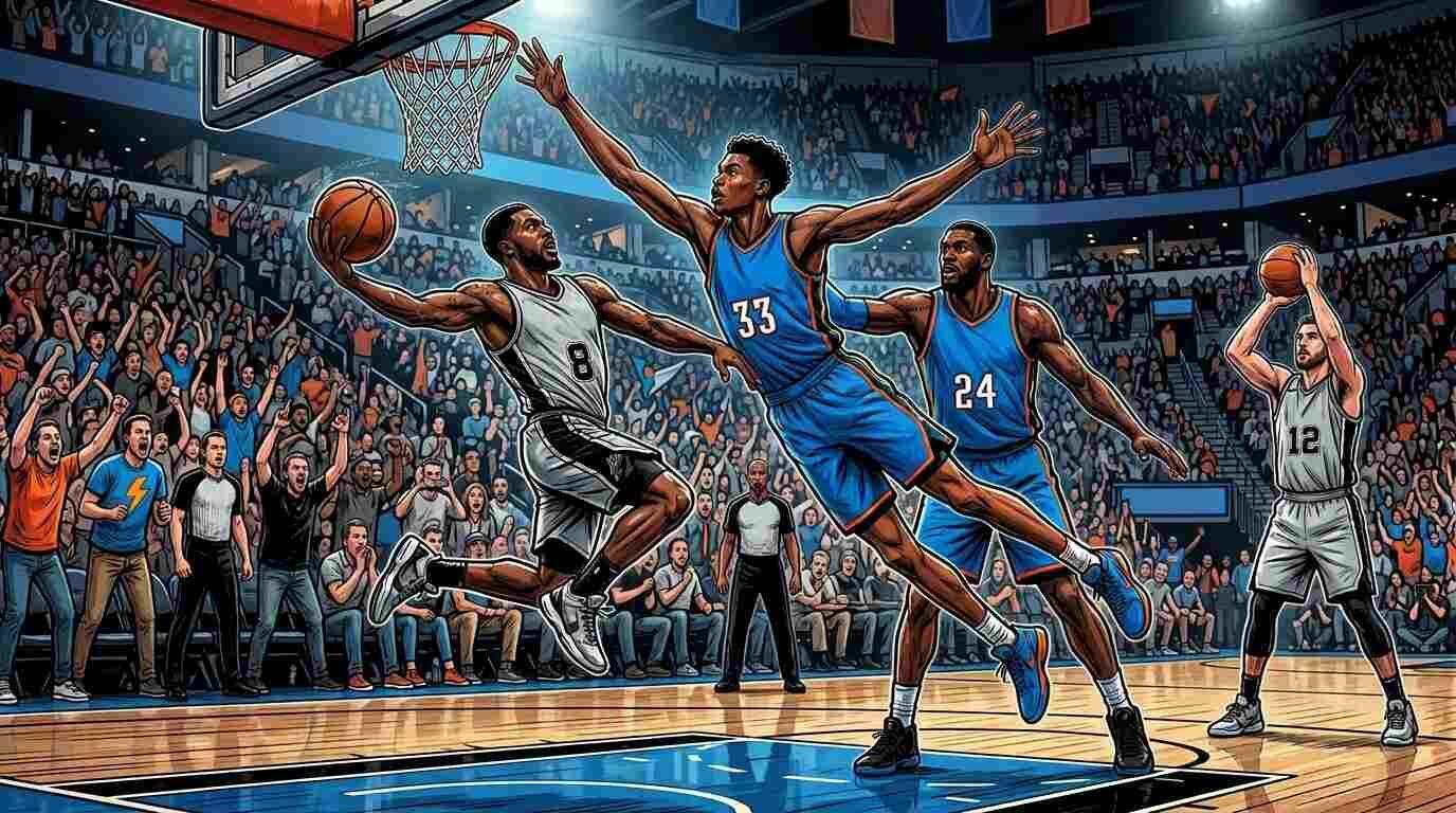 Análisis Juego 2: Thunder vs Spurs en Playoffs NBA Hoy