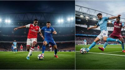 Arsenal y City juegan partidos claves en la jornada 30