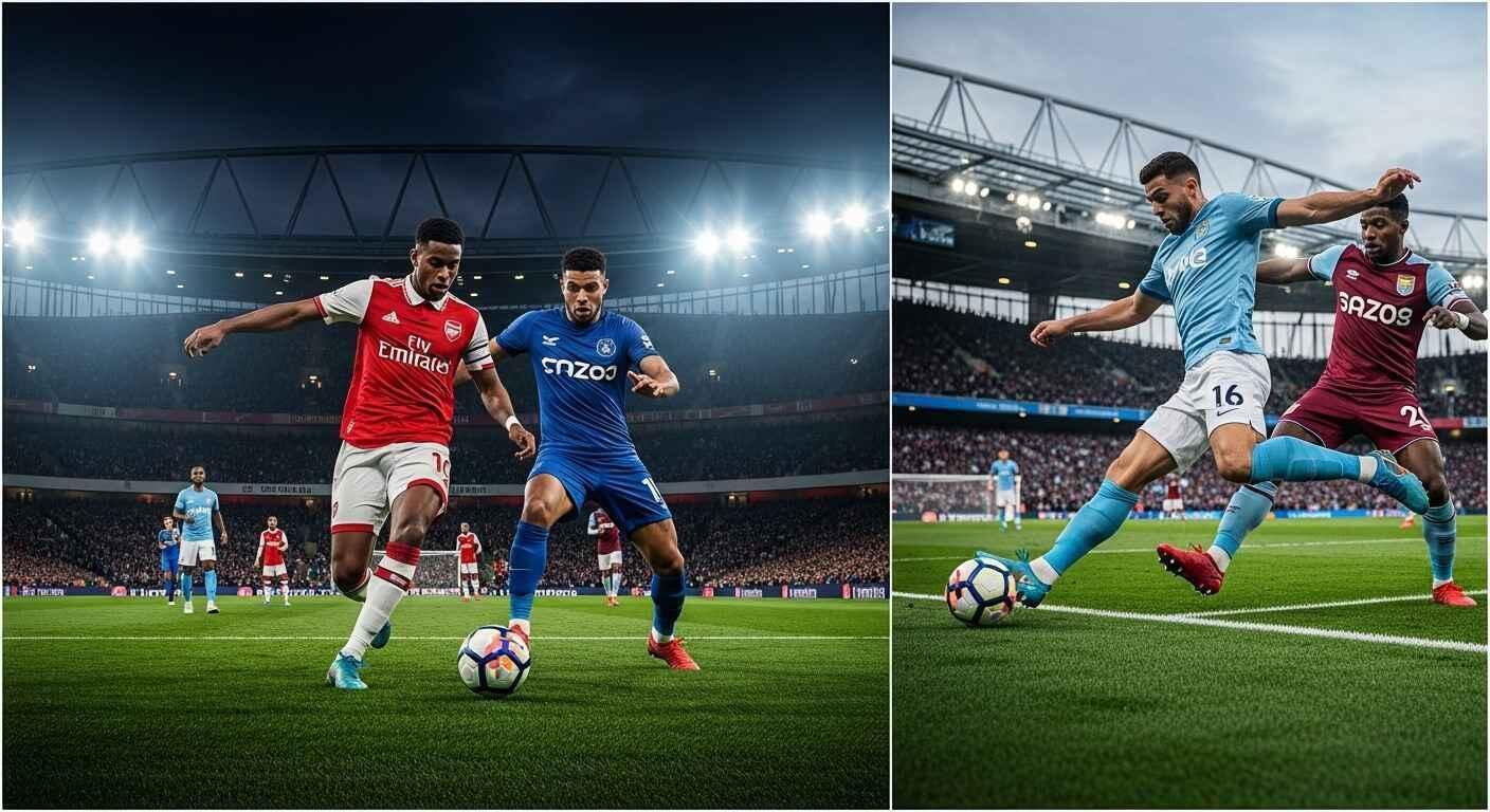 Arsenal y City juegan partidos claves en la jornada 30