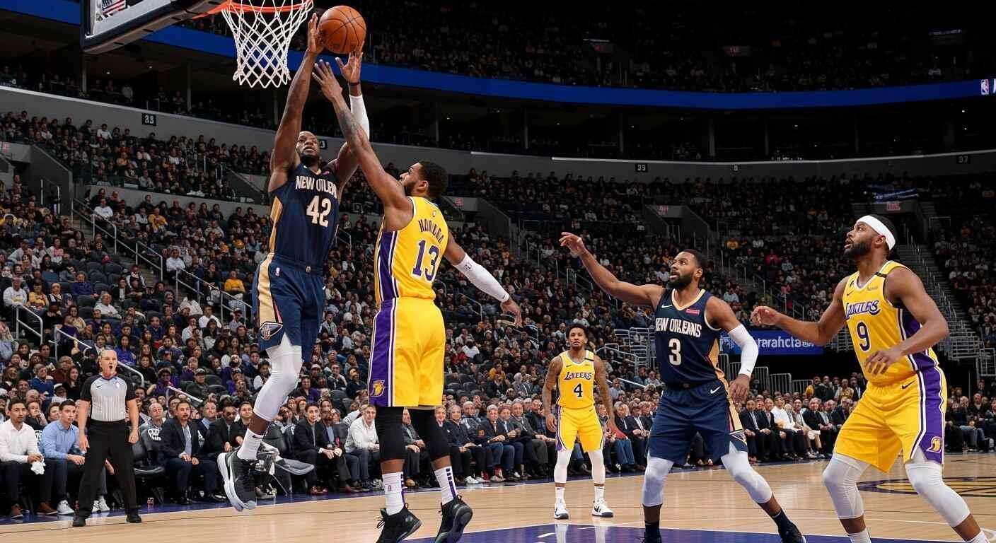 Lakers vs Pelicans: Previa, claves y figuras del duelo NBA